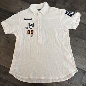 Pearly Gates Golf Polo Shirt Size 5  ( Japan Large , US Medium ) readygolf white